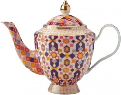 Rose Coloured Teapot